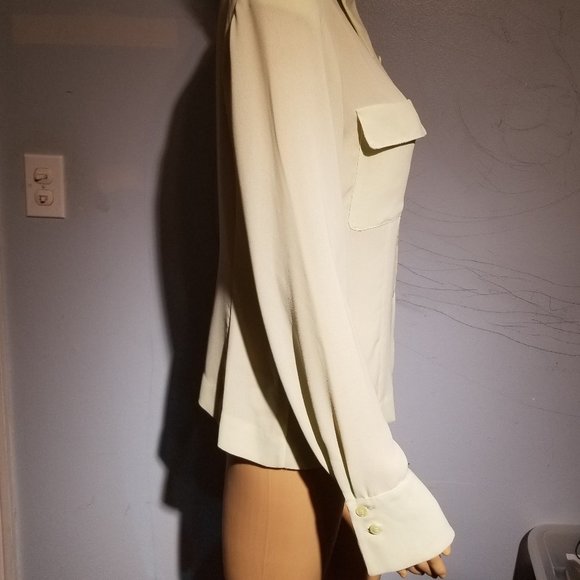 Jones New York pastel pastel green shirt size 6 - Picture 3 of 9